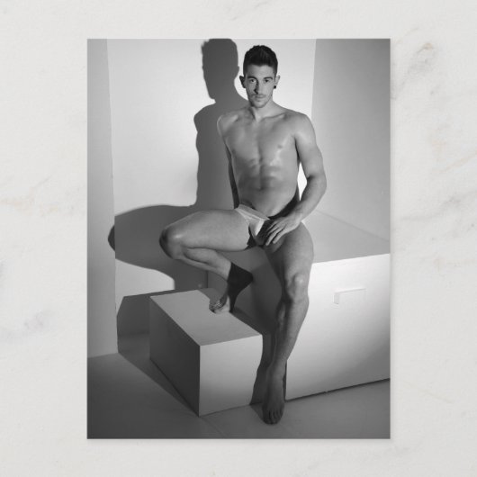 Masculine Sensualiteit #2 Briefkaart (Voorkant)