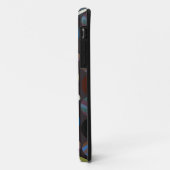 Masculine Striped Oval Halves Case-Mate iPhone Case (Achterkant/links)