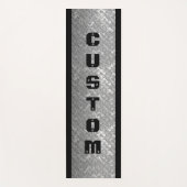 Masculine tôle d'acier conception épaisse tapis de (Devant)