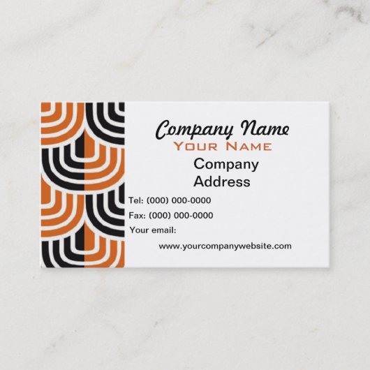 Masculine Visitekaartje (Voorkant)