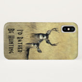 Masculine White Tail Mule Deer Buck Doe Case-Mate iPhone Case (Achterkant (horizontaal))