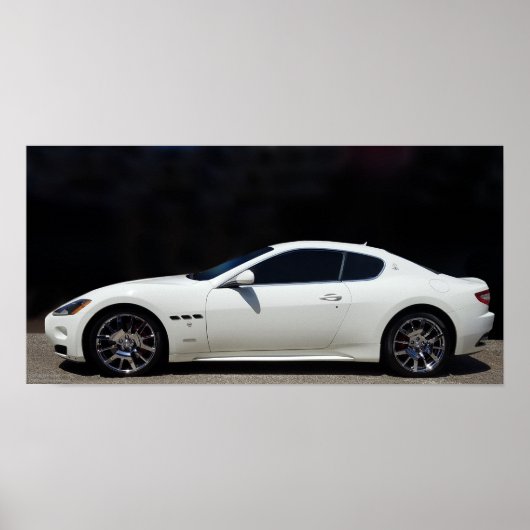 MASERATI GRAN TURISMO 2017 POSTER (Voorkant)