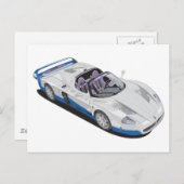 Maserati MC12 Briefkaart (Voorkant / Achterkant)