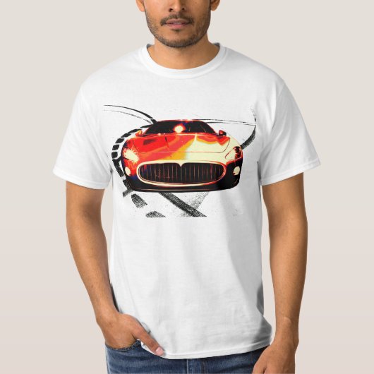 Maserati Style T-shirt (Voorkant)
