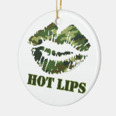 MASH Hot Lips Keramisch Ornament (Links)