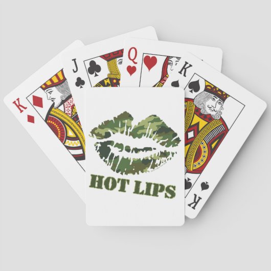 MASH Hot Lips Pokerkaarten (Achterkant)