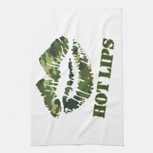 MASH Hot Lips Theedoek (Verticaal)