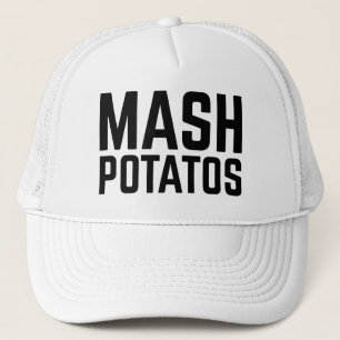 MASH POTATOS preekt slogan trucker hat Pet