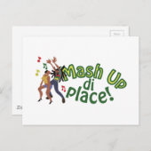 Mash Up Place Briefkaart (Voorkant / Achterkant)