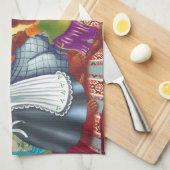 Masha en 3 beren theedoek (Quarter Fold)