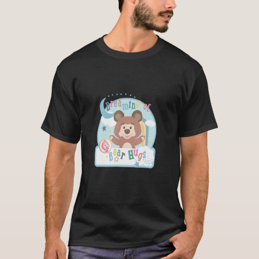 Masha en het Beer. Beren knuffels T-shirt (Voorkant)