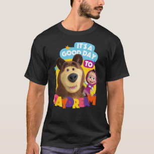Masha en het Beer. Een goede dag om te dagdromen T-shirt