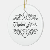Masha'allah Keramisch Ornament (Links)