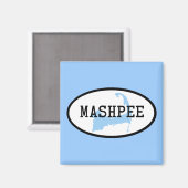 Mashpee Magnet Magneet (Voorkant / Achterkant)