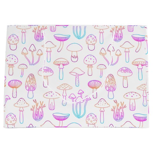 Mashroom gift bag groot cadeauzakje (Voorkant)