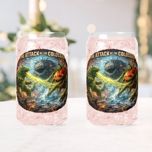 Mashup attack of the Colossus frosted canned glass (Insitu (Mariage))