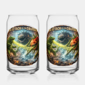 Mashup attack of the Colossus frosted canned glass (Recto)