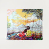 Masis Ararat Tapestry Wandkleed (Voorkant (horizontaal))