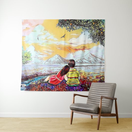 Masis Ararat Tapestry Wandkleed (In Situ (horizontaal))