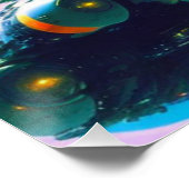 Masive spaceship perfect poster (Hoek)