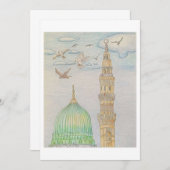 Masjid-gebed Kaart (Voorkant / Achterkant)