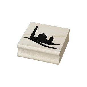 Masjid moskee kunststempel rubberstempel