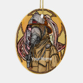 Mask Firefighter Ornament (Rechts)