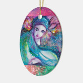 MASK IN BLUE, Monogram Keramisch Ornament (Links)