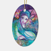 MASK IN BLUE, Monogram Keramisch Ornament (Links)