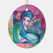 MASK IN BLUE, Monogram Keramisch Ornament (Links)