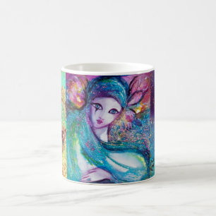 MASK IN BLUE/Venetiaanse maskerade maskers Koffiemok