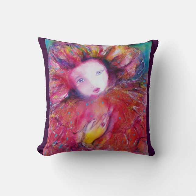 MASK IN RED/Venetian Masquearde Ball Kussen (Voorkant)