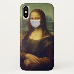 Mask Mona Lisa iPhone X Hoesje