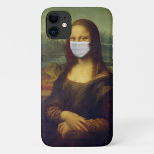 Mask Mona Lisa iPhone 11 Hoesje