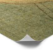 Mask of Fear van Paul Klee Poster (Hoek)