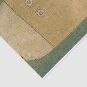 Mask of Fear van Paul Klee Tissuepapier (Detail)