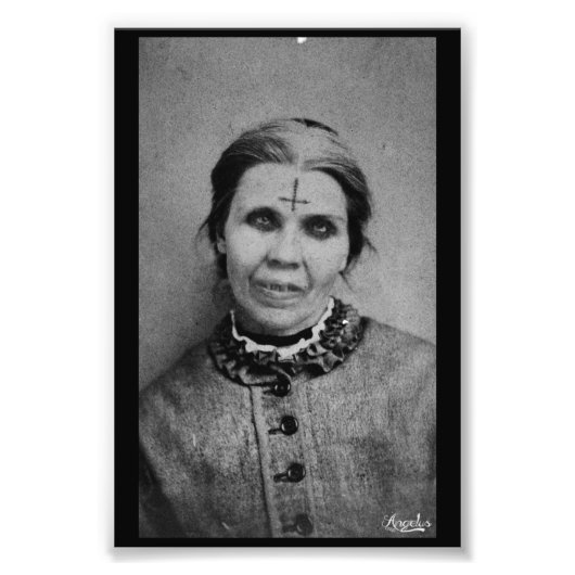 "Mask Of Madness" Foto Afdruk (Voorkant)