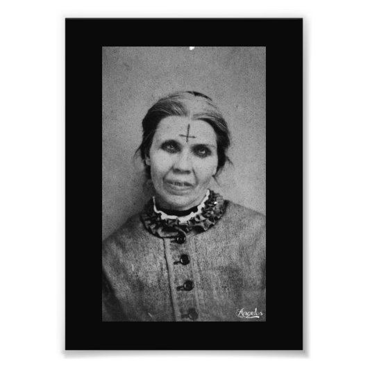 "Mask Of Madness" Foto Afdruk (Voorkant)