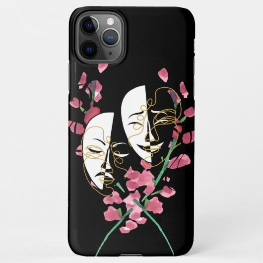 Mask phone case iPhone hoesje (Achterkant)