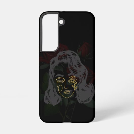 Mask phone case samsung galaxy hoesje (Achterkant)
