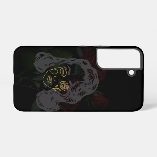 Mask phone case samsung galaxy hoesje (Achterkant horizontaal)