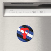 Mask Pride Vlag Magneet (Insitu (Vaatwasser))