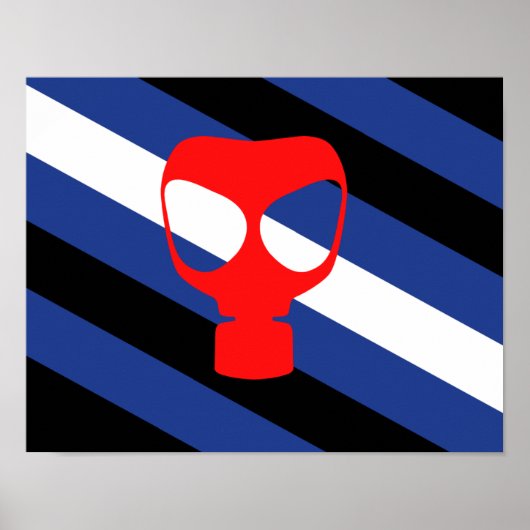Mask Pride Vlag Poster (Voorkant)