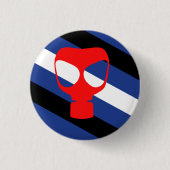 Mask Pride Vlag Ronde Button 3,2 Cm (Voorkant)