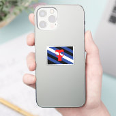 Mask Pride Vlag Sticker (Telefoon)