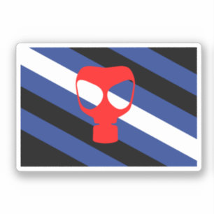 Mask Pride Vlag Sticker