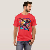 Masked Heroakes Flight friends T-shirt (Voorkant volledig)