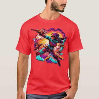 Masked Heroakes Flight friends T-shirt
