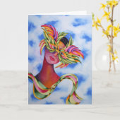 Masked Kaart (Gele Bloem)