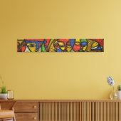 Masker 2 canvas afdruk (Insitu (Woonkamer))